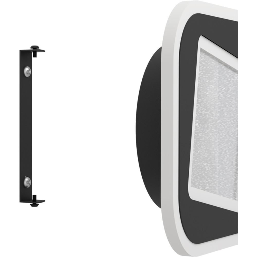 Aplica Led EGLO Macchioni, 12W, 1560lm, lumina neutra, IP20, negru-alb