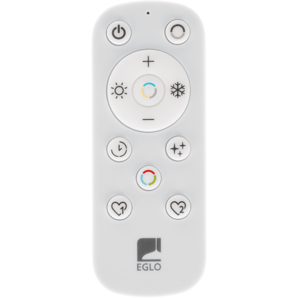 Plafoniera Led EGLO Macchioni, 20W, 2360lm, lumina variabila, IP20, alb