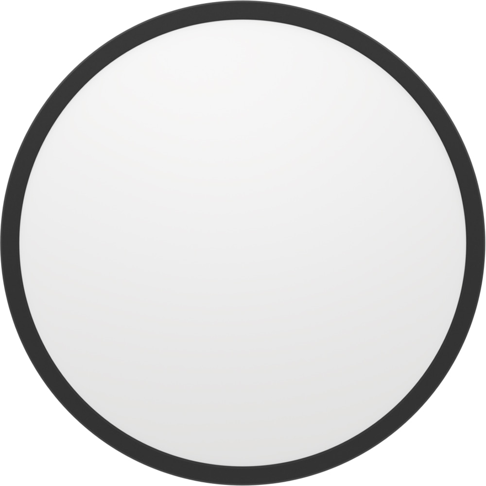 Plafoniera Led EGLO Rovito, 16.8W, 2900lm, lumina variabila, IP44, negru-alb