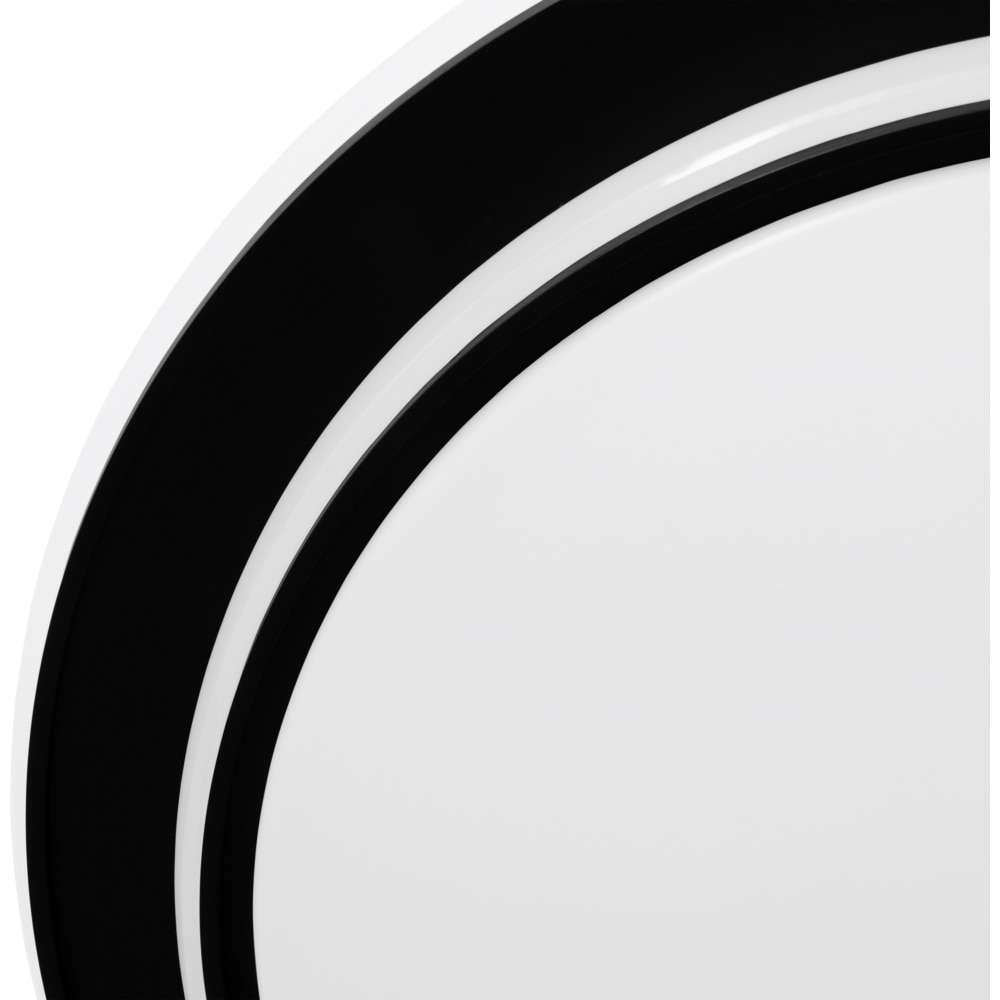 Plafoniera Led EGLO Moschetta, 36W, 4800lm, lumina variabila, IP20, negru-alb