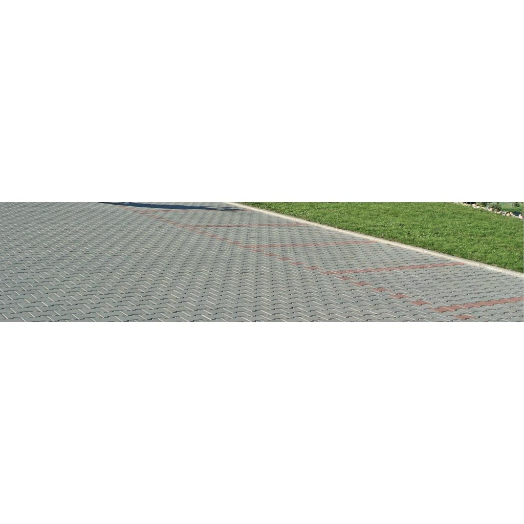 Pavaj autoblocant, beton, gri, 20 x 16.5 x 6 cm, 35 buc/mp • Semmelrock