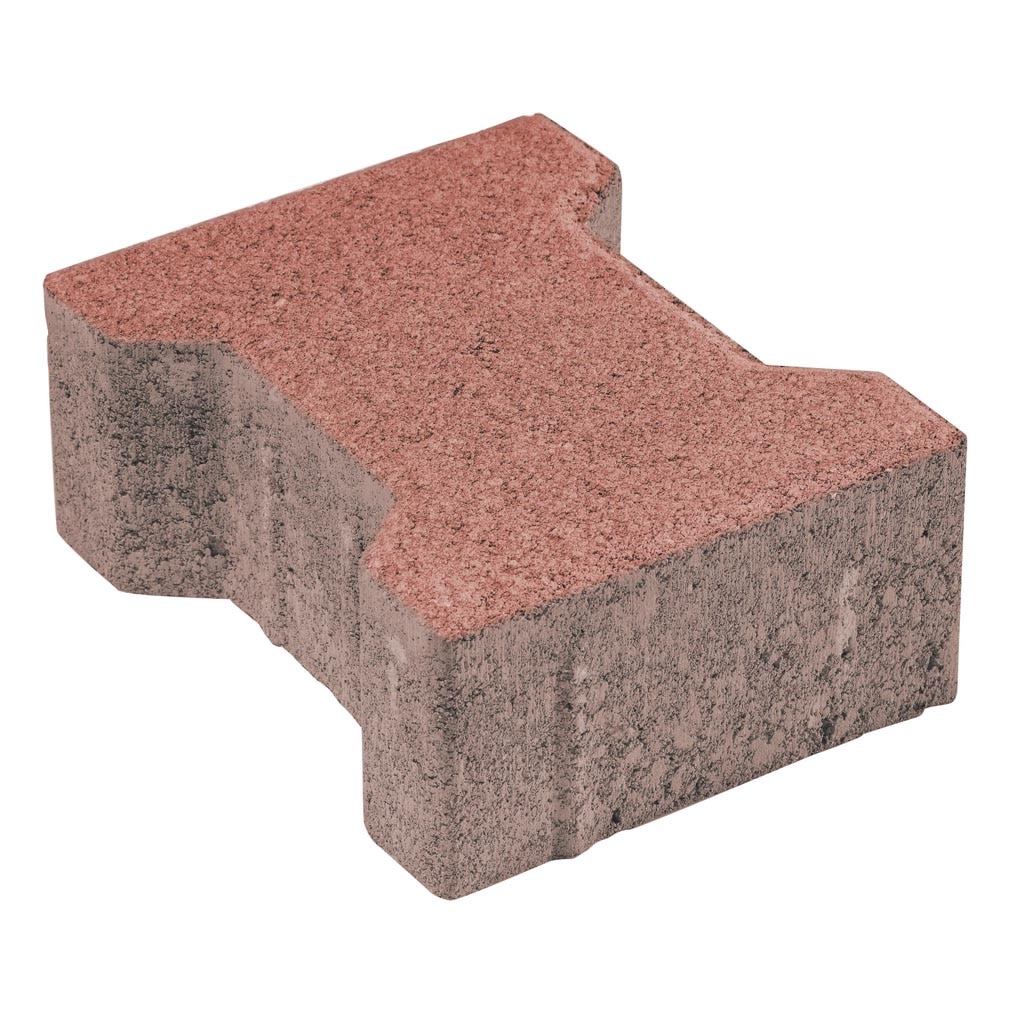 Pavaj autoblocant, beton, rosu, 20 x 16.5 x 6 cm, 35 buc/mp  Semmelrock