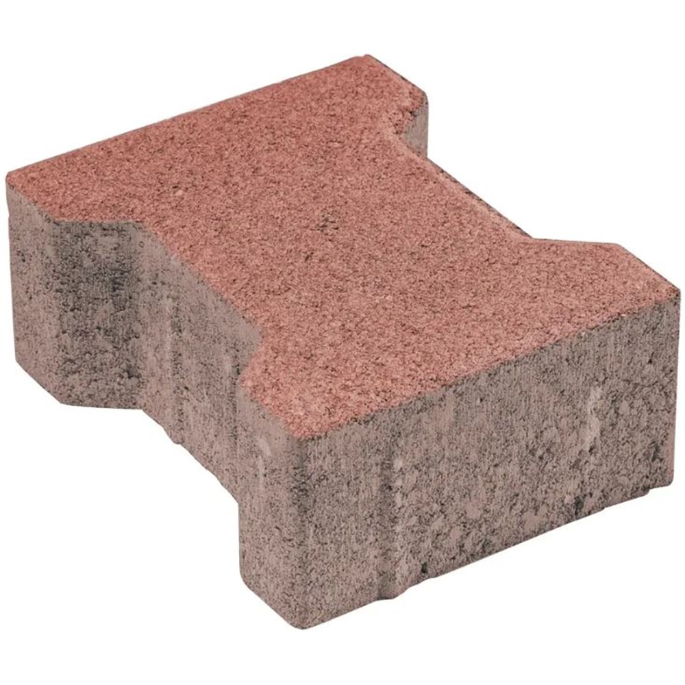 Pavaj autoblocant Semmelrock, 20 x 16.5 x 8 cm, beton, rosu, 35 buc/mp