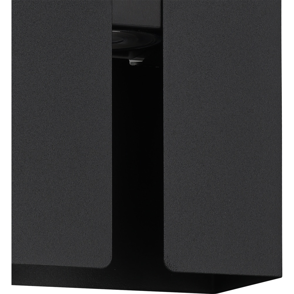 Aplica exterior EGLO Briscola, LED, CCT, 2x4W, 1020lm, IP44, negru