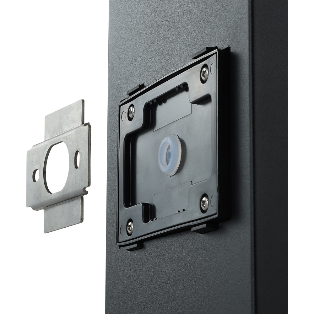 Aplica exterior EGLO Briscola, LED, CCT, 2x4W, 1020lm, IP44, negru