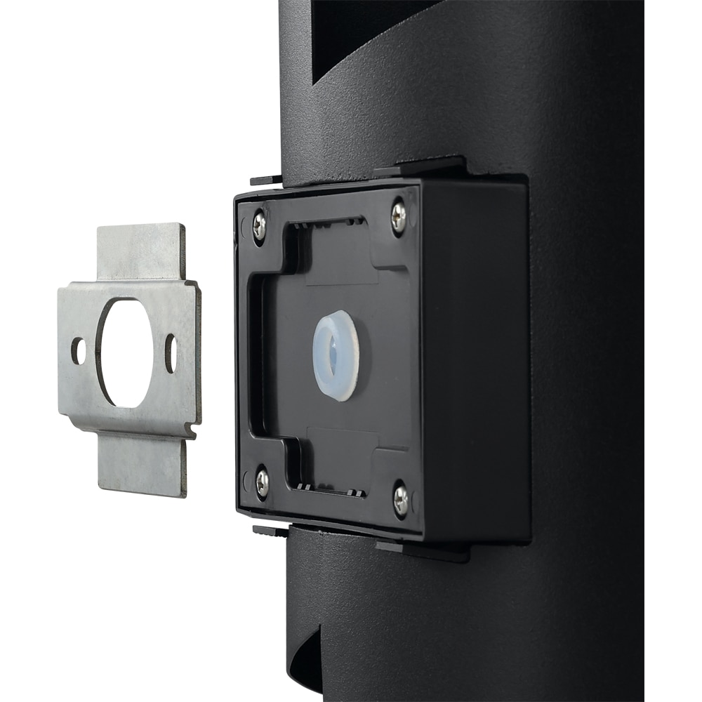 Aplica exterior EGLO Montarello, LED, CCT, 2x4W, 1020lm, IP44, negru