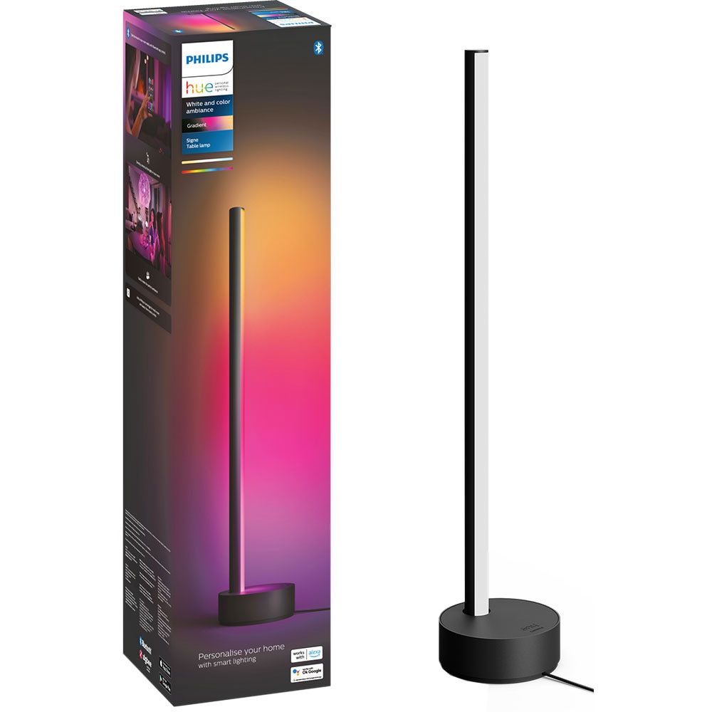 Lampa LED smart PHILIPS HUE Gradient, RGB, 11.8W, 1040lm, negru