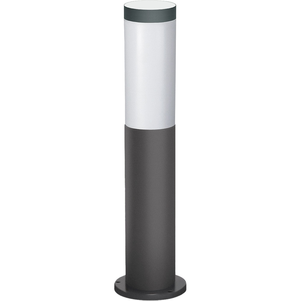 Lampa piedestal pentru alee Philips Utrecht, E27, 20W, IP44, aluminiu, gri Antracit