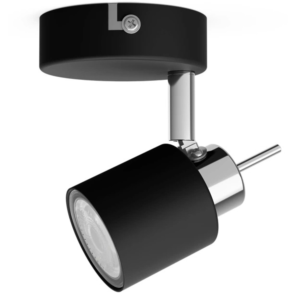 Spot pentru tavan perete PHILIPS Meranti 8719514465374, 35W, IP20, negru