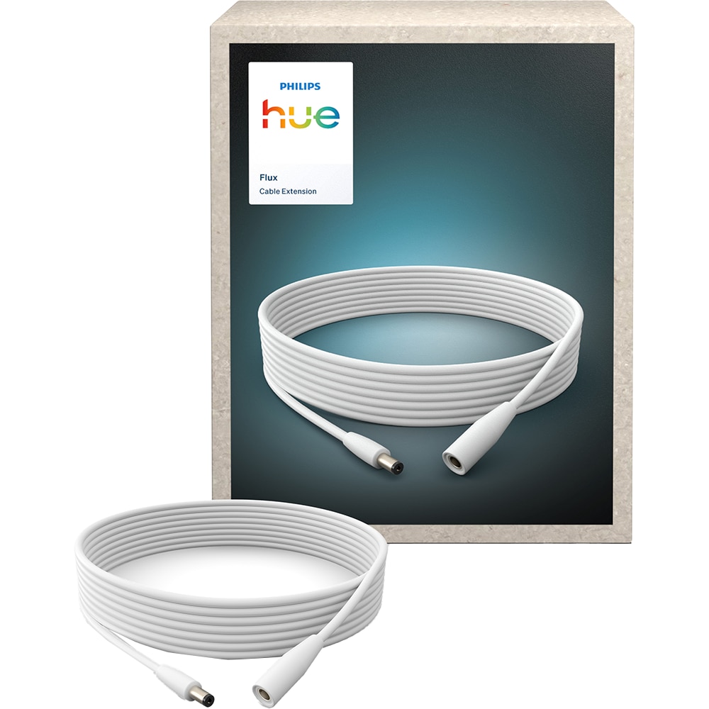 Cablu prelungitor PHILIPS Hue, 4.5 x 8.9 x 16.6 cm, IP20, plastic, alb