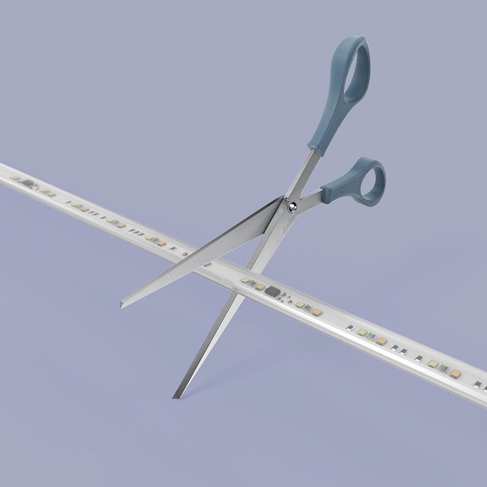 Banda LED RGB PHILIPS Hue Essential, 15.3W, IP20, plastic, transparent, 5 m