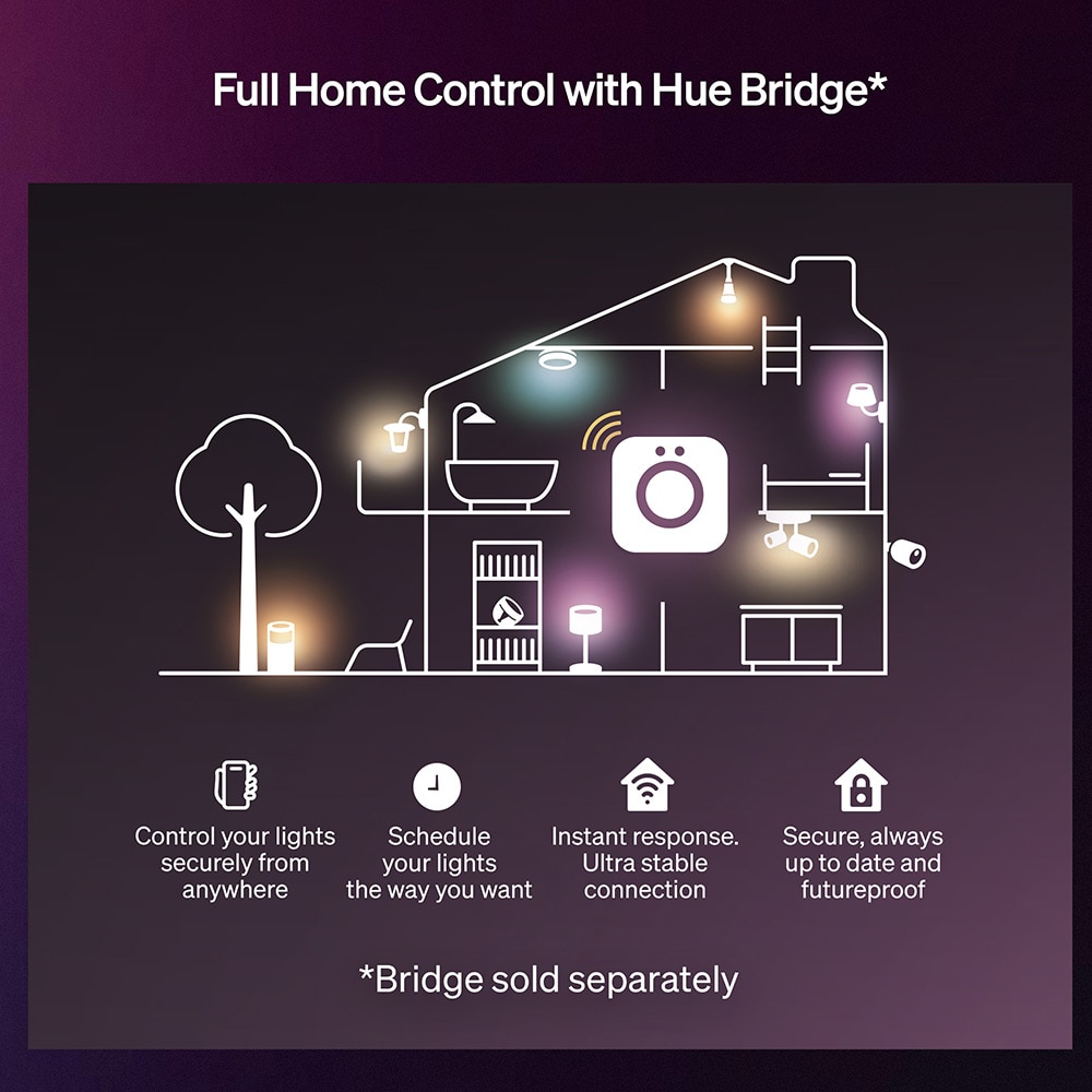 Extensie banda LED PHILIPS Hue Flux, IP20, plastic, transparent, 5 m