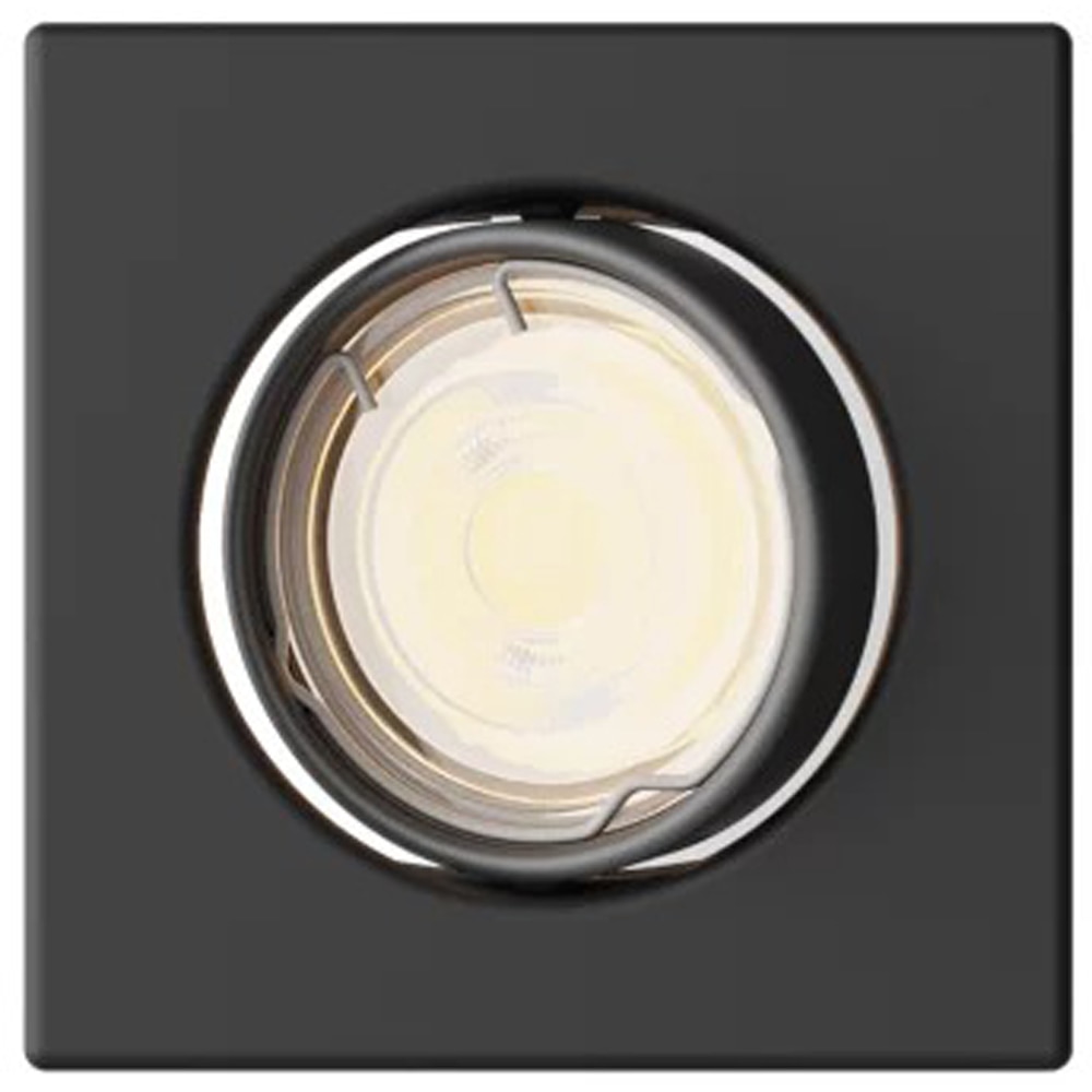 Spot incastrat PHILIPS Peridot 929004669631, 7W, IP20, negru