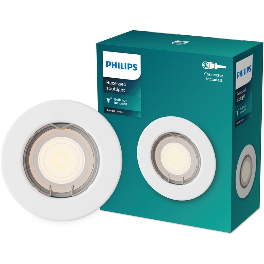 Spot incastrat PHILIPS Peridot 929004669831, 7W, IP20, alb