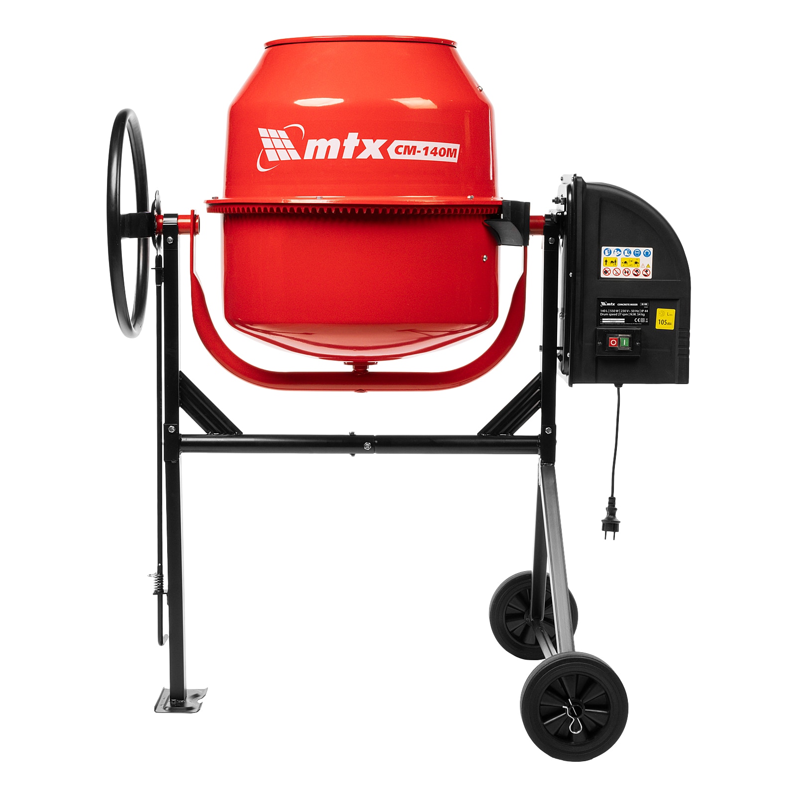 Betoniera 140 L, 550 W, CM-120M • MTX