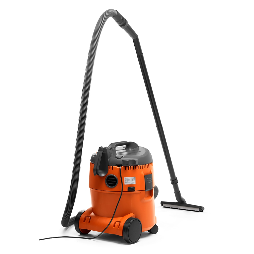 Aspirator umed-uscat HUSQVARNA 967907901, 20L, 1000W, portocaliu-negru