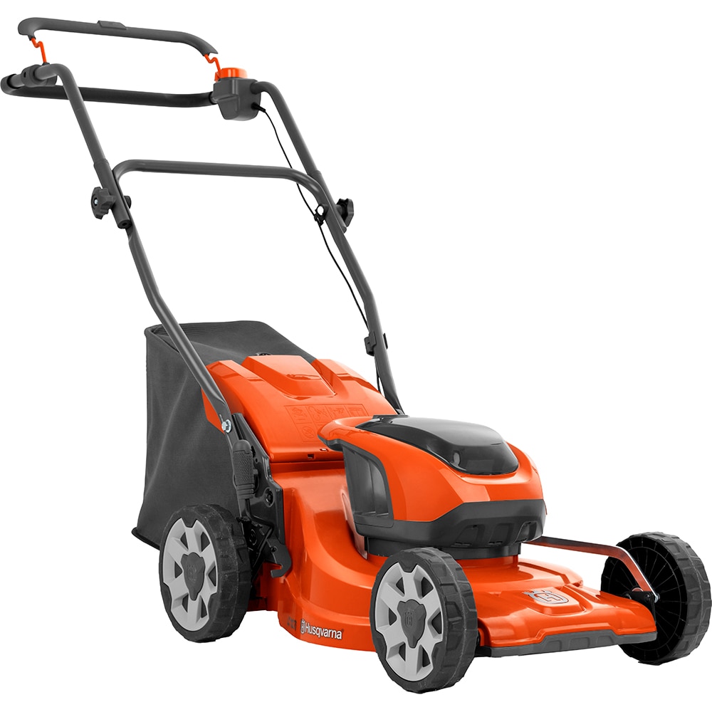 Masina de tuns gazon HUSQVARNA LC 137i, acumulator, latime taiere 37.5cm, cos colector 40L