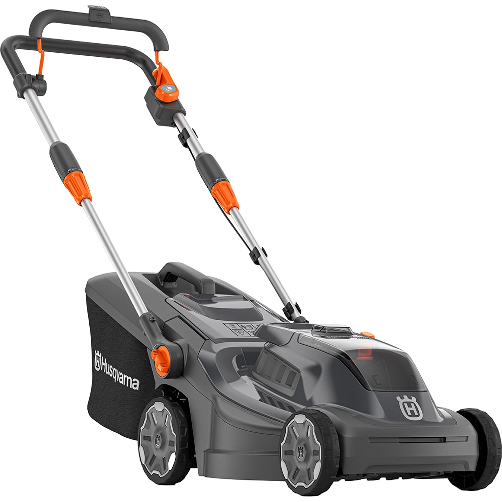 Masina de tuns gazon HUSQVARNA Aspire LC34-P4A, acumulator, latime taiere 34cm, cos colector 30L