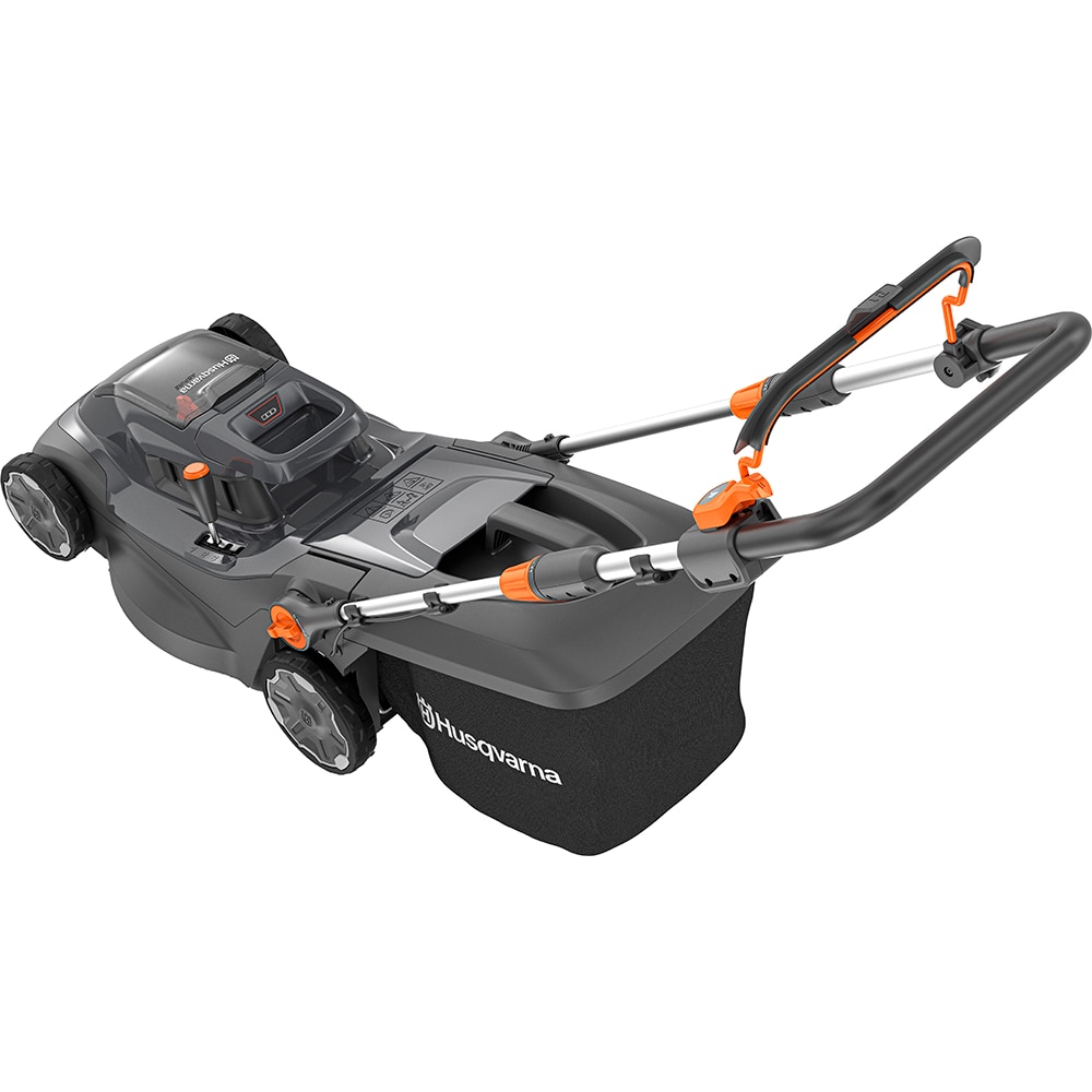 Masina de tuns gazon HUSQVARNA Aspire LC34-P4A, acumulator, latime taiere 34cm, cos colector 30L