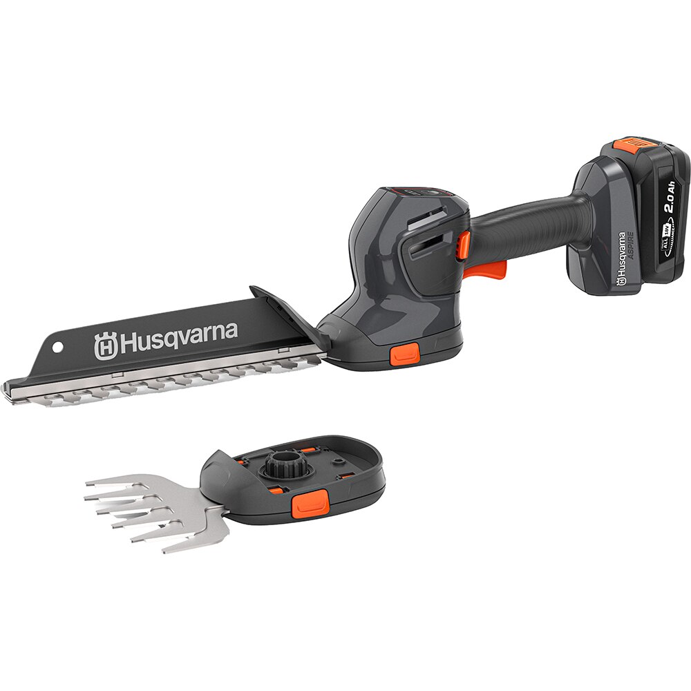 Set trimmer gard viu si gazon HUSQVARNA Aspire S20-P4A, acumulator si incarcator incluse, 18V, 2.5Ah
