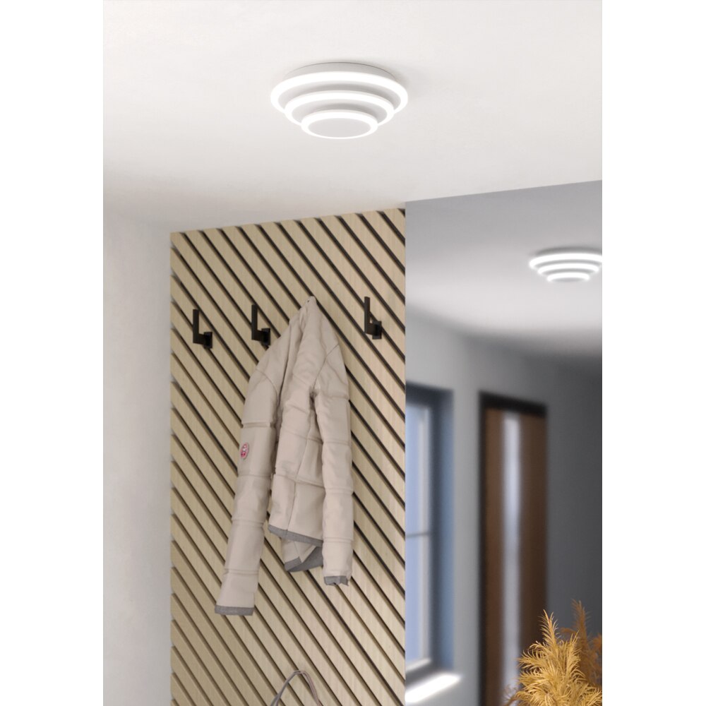 Plafoniera EGLO Elgvero, LED, 3200lm, 3000K, alb