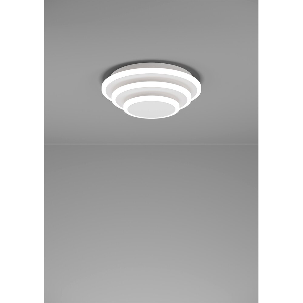 Plafoniera EGLO Elgvero, LED, 3200lm, 3000K, alb