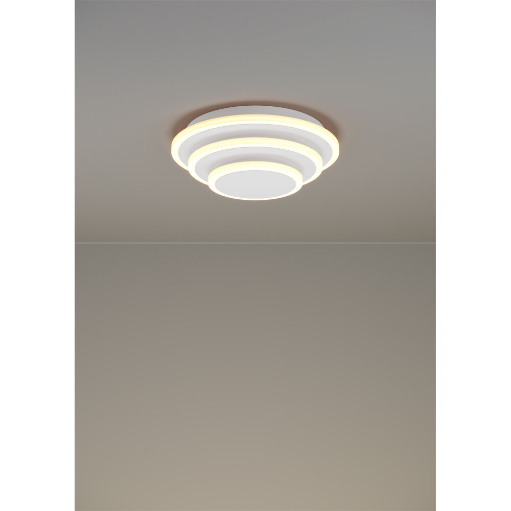 Plafoniera EGLO Elgvero, LED, 3200lm, 3000K, alb