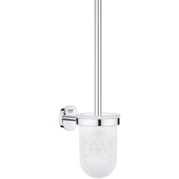 Set perie toaleta GROHE Bau Cosmopolitan 40463001, crom-transparent