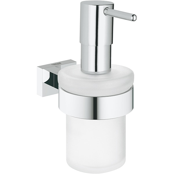 Dispenser sapun lichid GROHE Essentials Cube 40756001, 160ml, crom