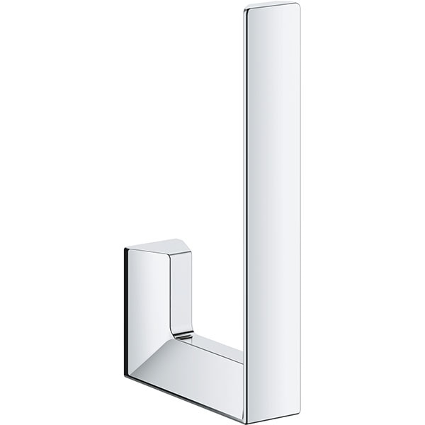 Suport hartie igienica GROHE Selection Cube 40784000, argintiu