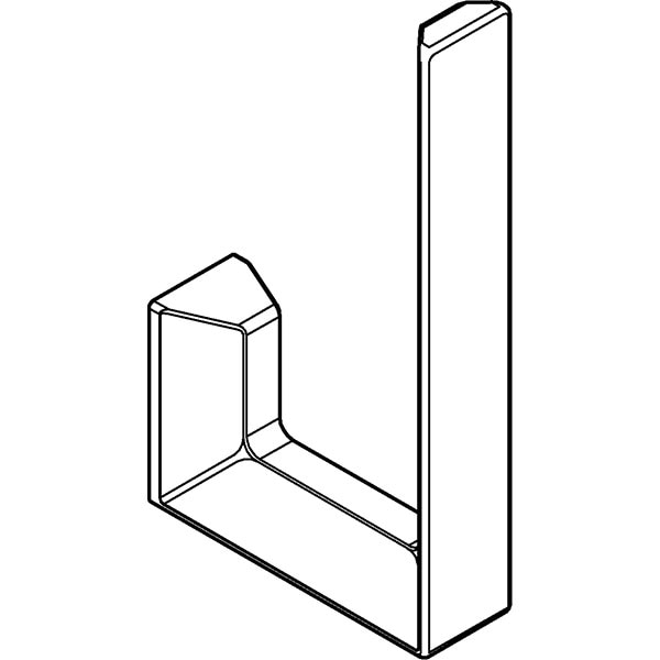 Suport hartie igienica GROHE Selection Cube 40784000, argintiu