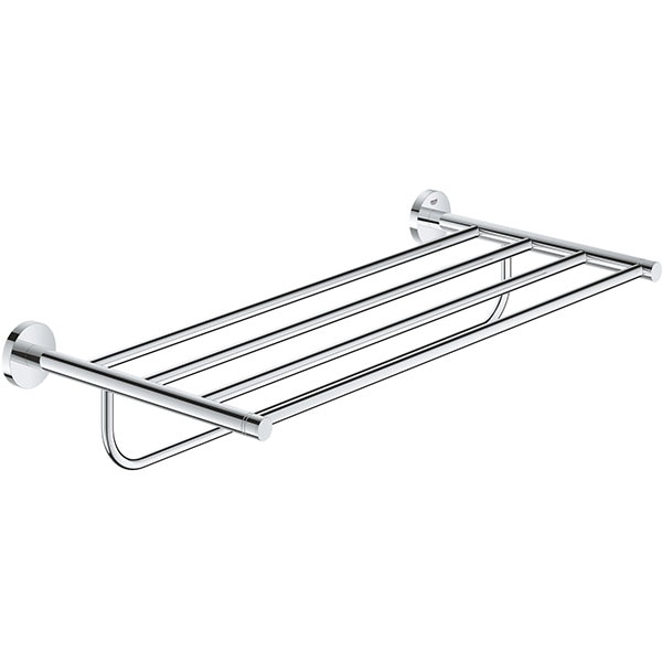 Suport prosop multiplu GROHE Essentials 40800001, 60.4cm, argintiu