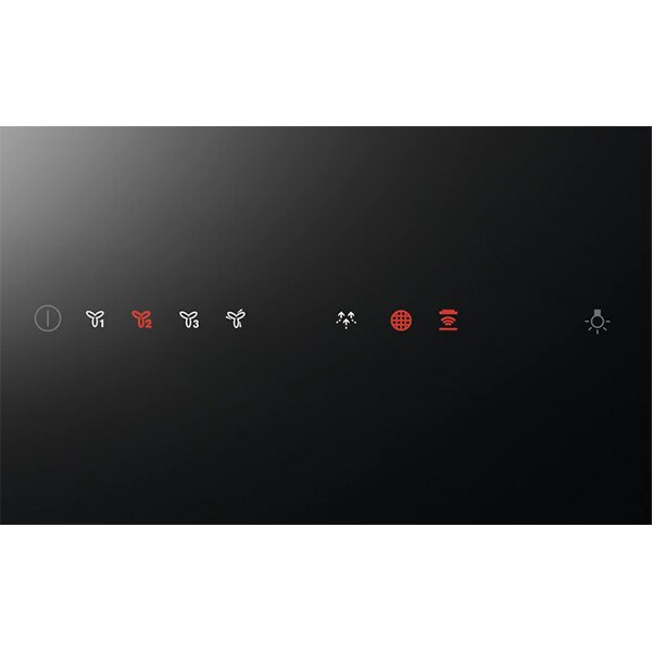 Hota decorativa AEG DBE5961HG, 1 motor, 700 m3/h, L 90 cm, inox