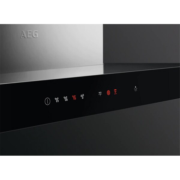 Hota decorativa AEG DBE5961HG, 1 motor, 700 m3/h, L 90 cm, inox