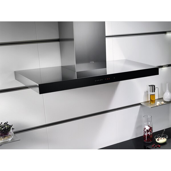 Hota decorativa AEG DBE5961HG, 1 motor, 700 m3/h, L 90 cm, inox