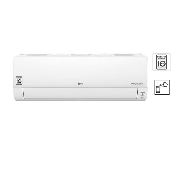 Aer conditionat LG DC12RT, 12000 BTU, A++/A+, Functie Incalzire, Inverter, Purificare aer, alb