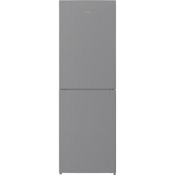 Combina frigorifica ARCTIC AK60386M40NFMT, Full No Frost, 358 l, H 202.5 cm, Clasa E, argintiu