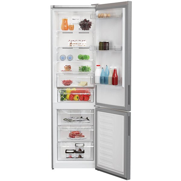 Combina frigorifica ARCTIC AK60406NFMT++, Full No Frost, 362 l, H 203 cm, Clasa A++, gri