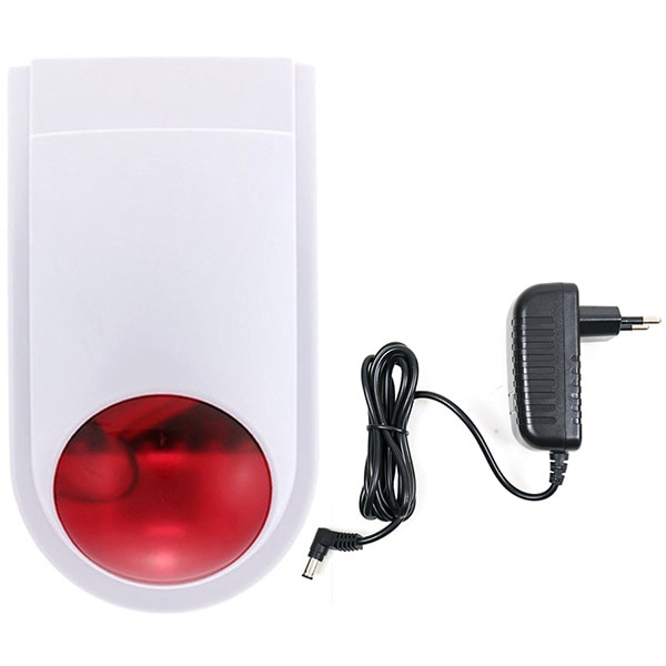 Sirena de exterior PNI HS007, wireless, alb 