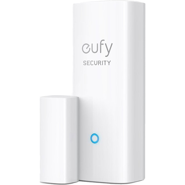 Kit sistem de alarma wireless smart EUFY Security T8990321, senzor miscare, 2 x senzori intrare, tastatura, alb
