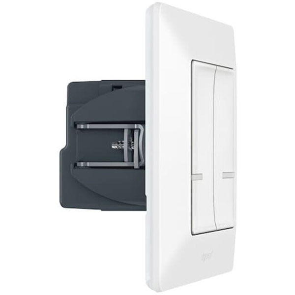 Intrerupator dublu smart LEGRAND L752188, Wi-Fi, ZigBee, alb