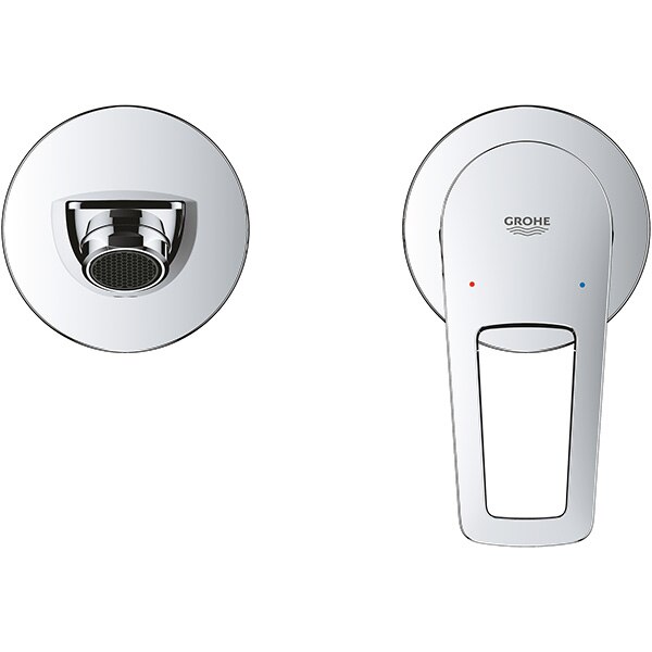 Baterie lavoar GROHE Bauloop 20289001, alama, argintiu