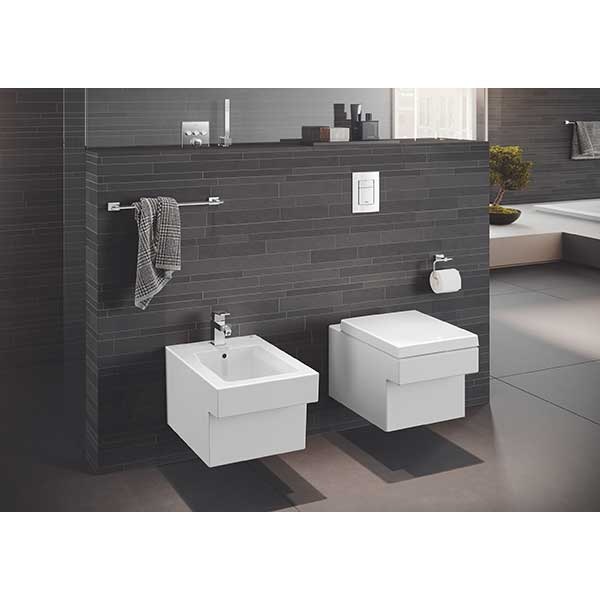 Baterie bideu GROHE Eurocube 23138000, metal, crom