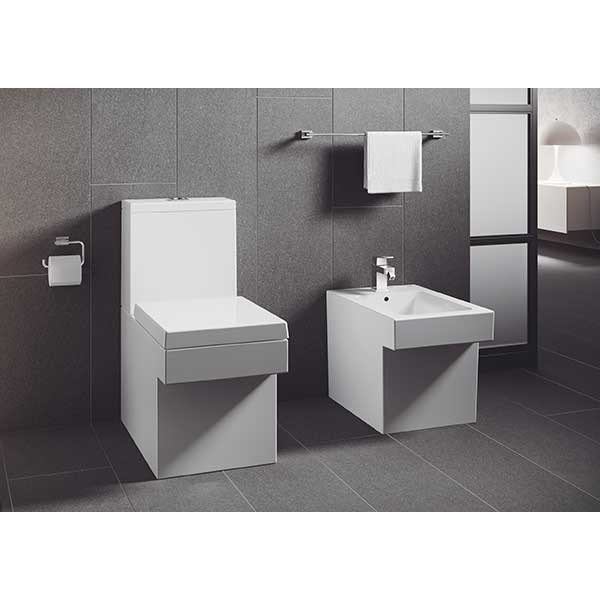 Baterie bideu GROHE Eurocube 23138000, metal, crom