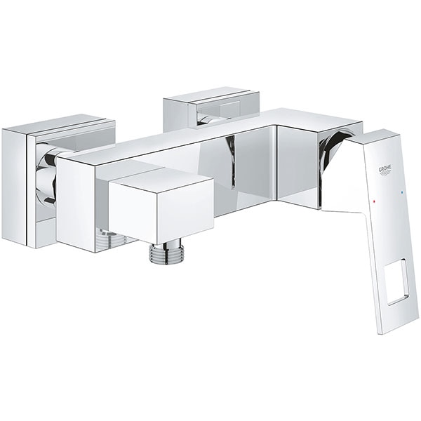 Baterie dus GROHE Eurocube 23145000, metal, argintiu