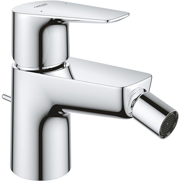 Baterie bideu GROHE Start Edge 23345001, marimea S, alama, argintiu