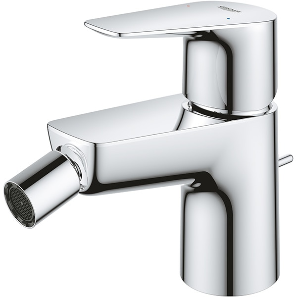 Baterie bideu GROHE Start Edge 23345001, marimea S, alama, argintiu