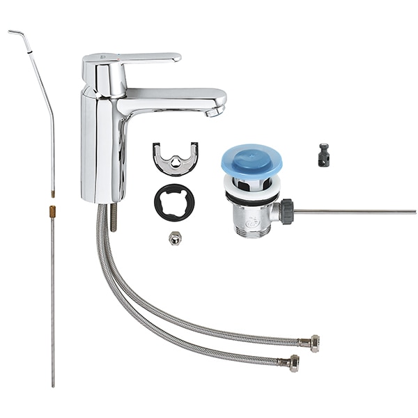 Baterie lavoar GROHE Get 23454000, marimea M, metal, crom