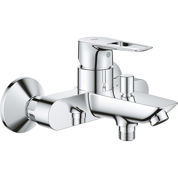 Baterie cada-dus GROHE Bauloop 23602001, alama, argintiu