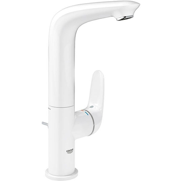 Baterie lavoar GROHE Eurostyle 23718LS3, metal, alb